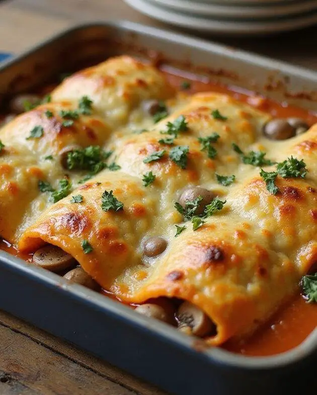Finished Lasagnes Butternut Champignons, perfect for autumn gatherings.