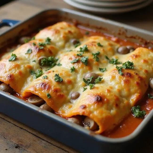 Finished Lasagnes Butternut Champignons, perfect for autumn gatherings.