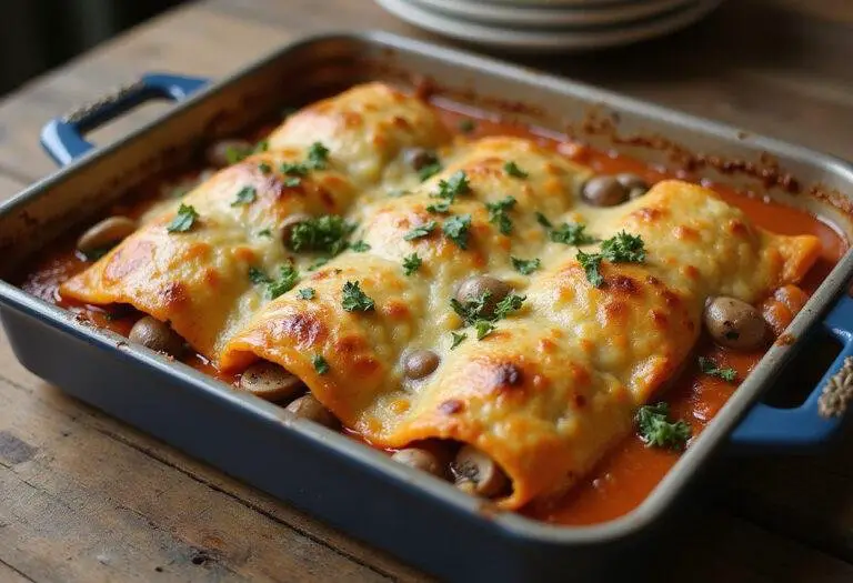 Finished Lasagnes Butternut Champignons, perfect for autumn gatherings.