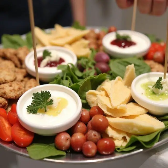 Platter of yogurt and fromage blanc dishes, perfect for demonstrating their differences and culinary uses.