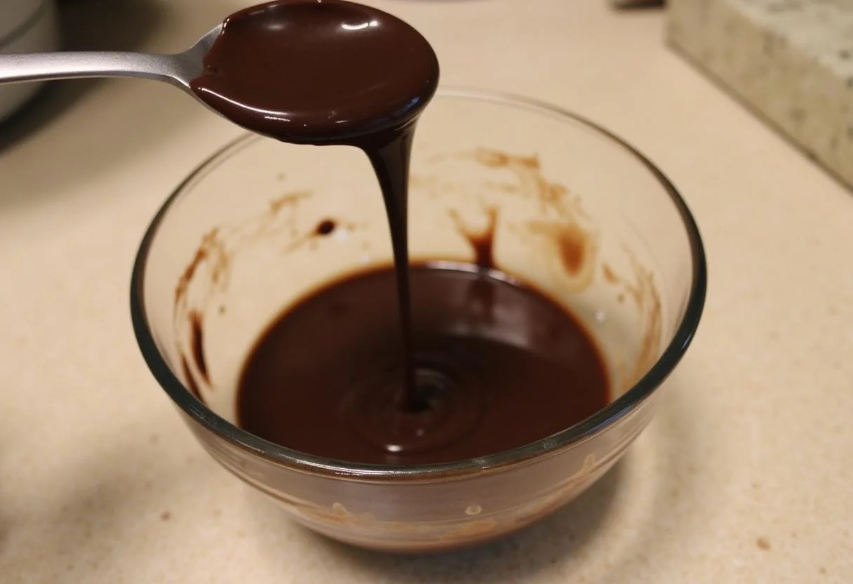 Laisser refroidir le chocolat en poudre dans un bol en verre clair avant de l'utiliser dans des boissons et des pĂątisseries.