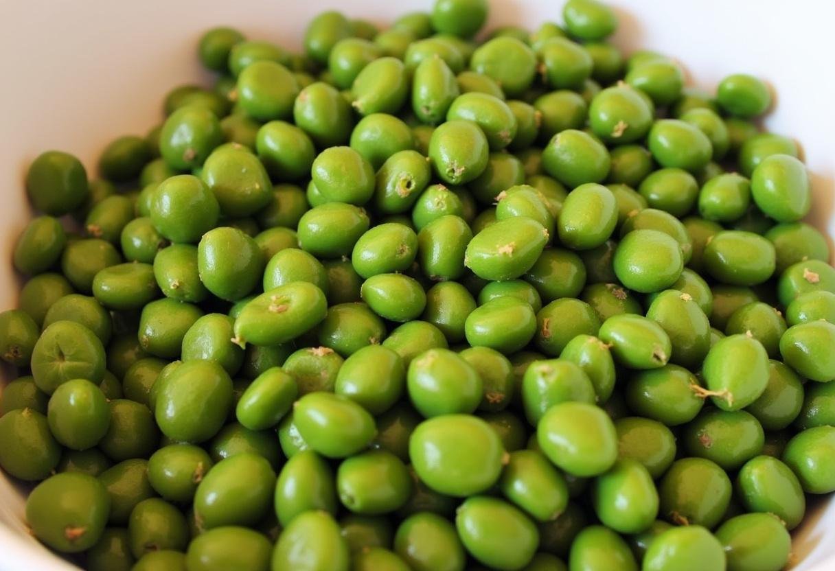 Mijotage des pois cassés, transformation en un plat réconfortant et nutritif.