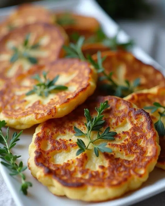 Galettes bretonnes pur beurre délicatement présentées avec des herbes fraîches.