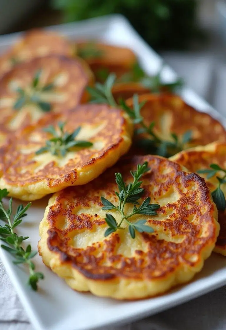 Galettes bretonnes pur beurre délicatement présentées avec des herbes fraîches.
