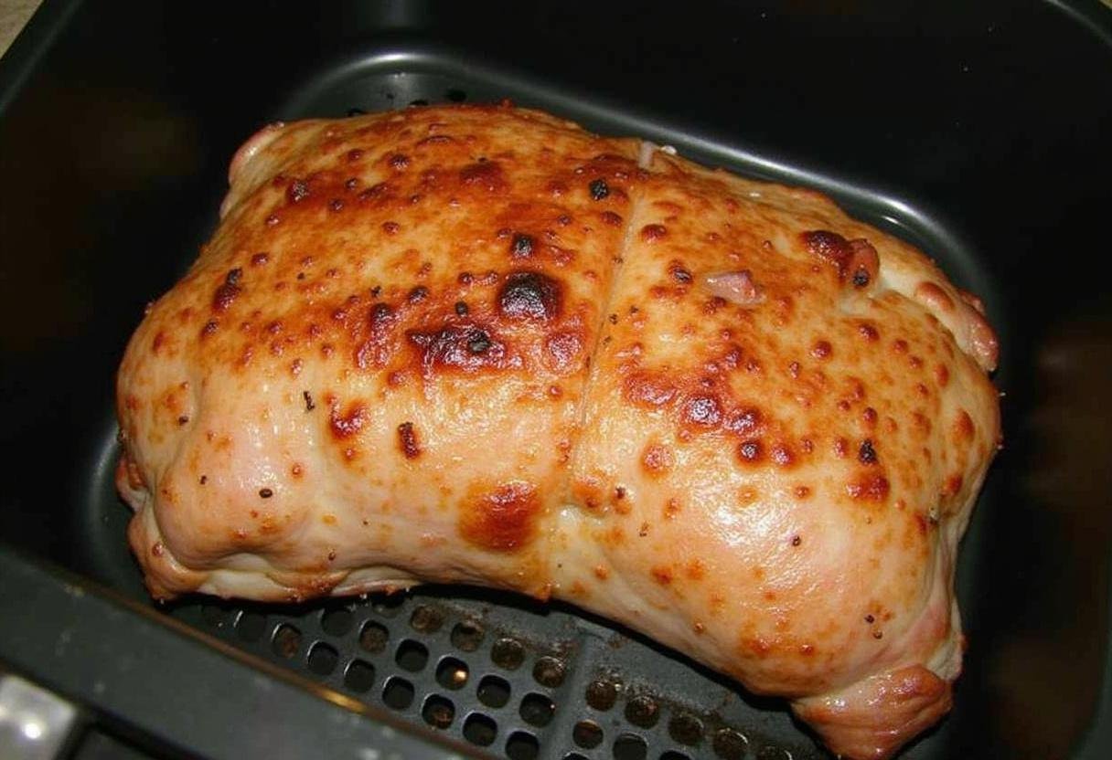 Saisir le rôti de porc au Cookeo pour obtenir une belle croûte dorée avant la cuisson.