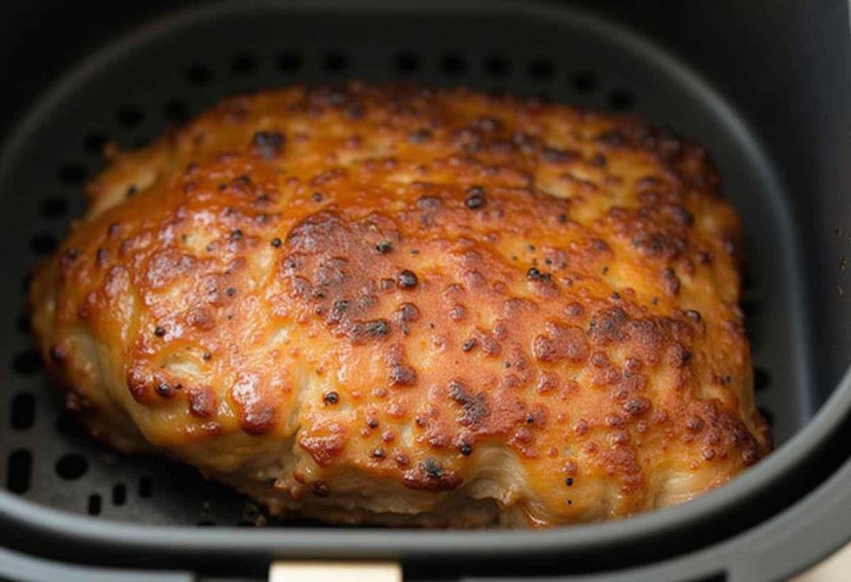 Cuisson du rôti de porc moelleux au Cookeo jusqu'à ce qu'il soit parfaitement cuit et tendre.
