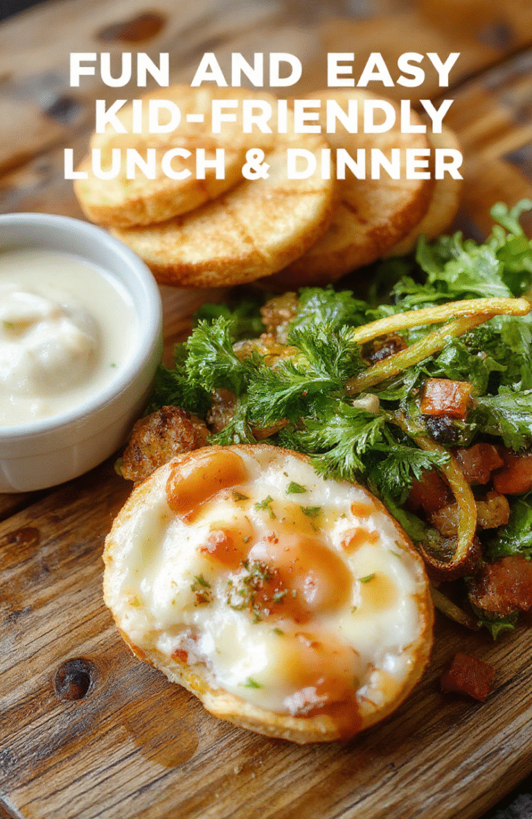 Colorful plated meal featuring a variety of kid-friendly ingredients such as small sandwiches, veggie sticks, and mini wraps on a vibrant plate, styled with playful touches and natural lighting.